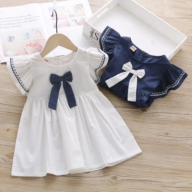 TaraStore🅣🅢 Baby Girls Dresses Summer 2024 Sleeveless Birthday Party Princess Dress Kids Sundress Dresses f