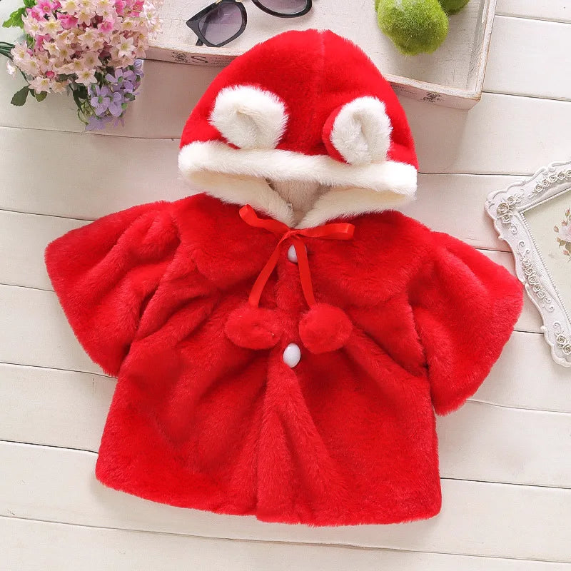TaraStore🅣🅢 Baby Girls Baby Rabbit Ears Wool Sweater