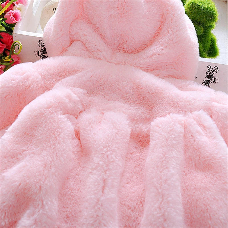 TaraStore🅣🅢 Baby Girls Baby Rabbit Ears Wool Sweater