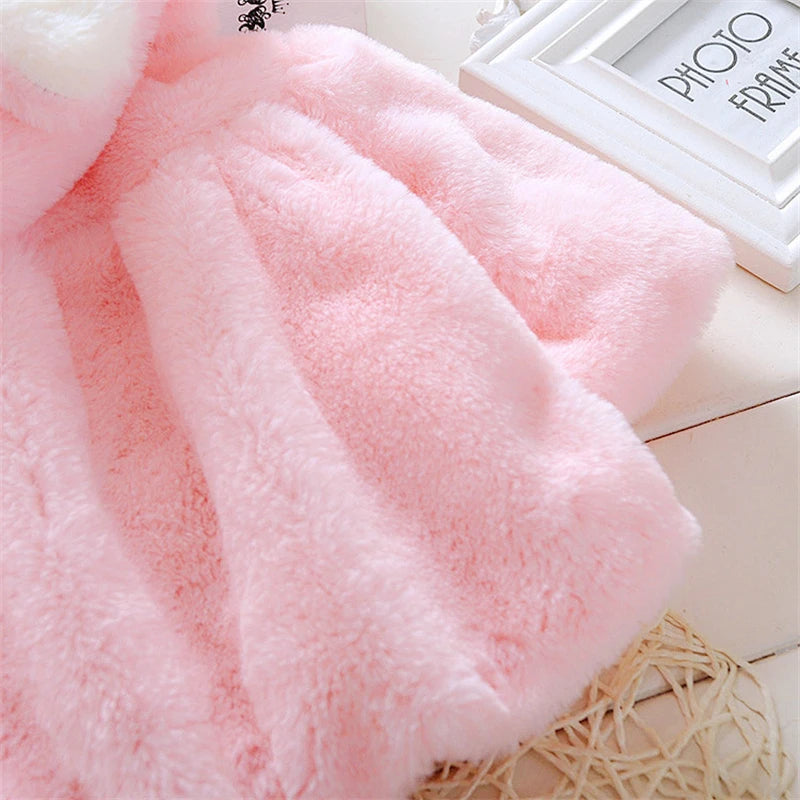 TaraStore🅣🅢 Baby Girls Baby Rabbit Ears Wool Sweater