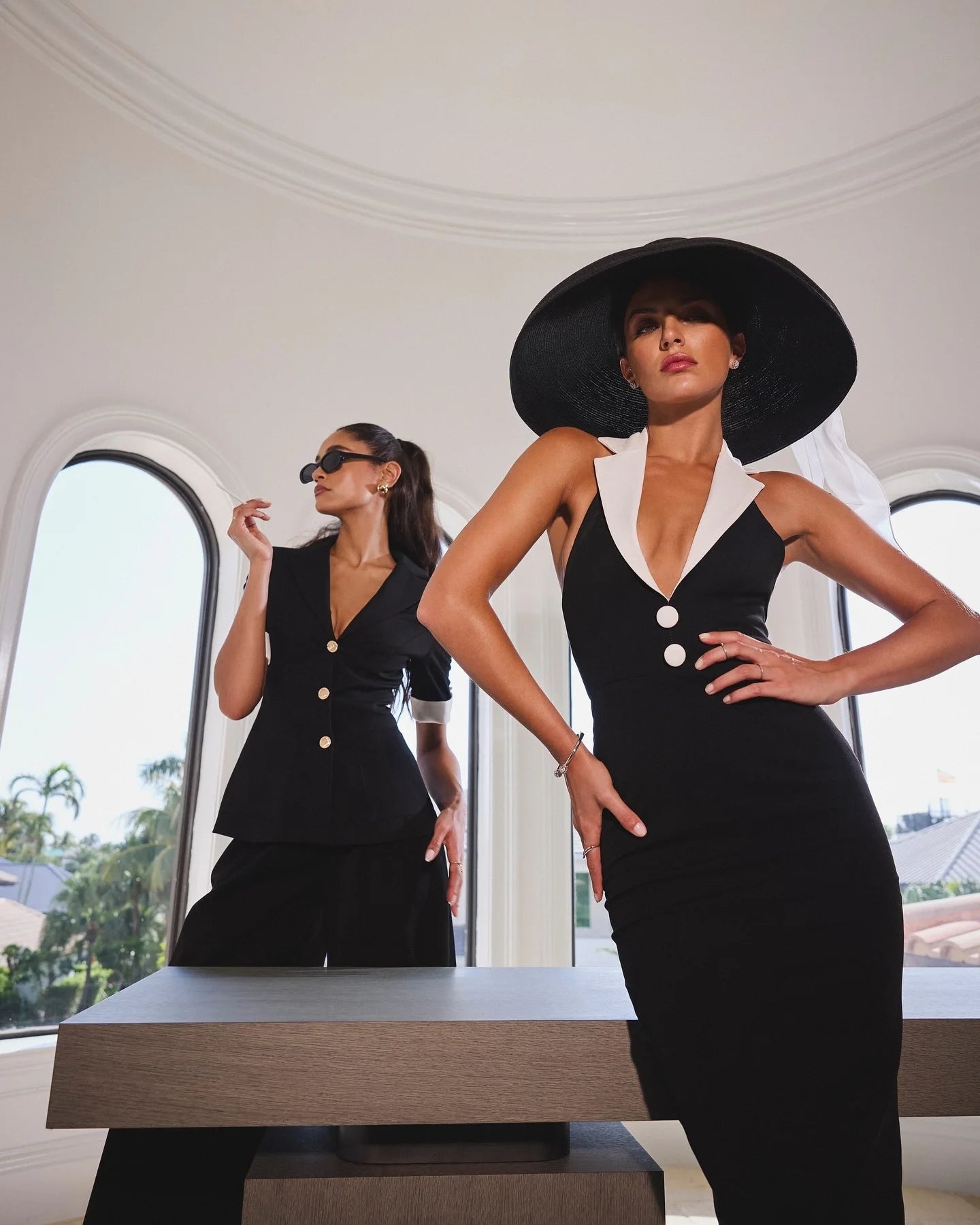 TaraStore🅣🅢 Deep V Backless Long Dress For Women