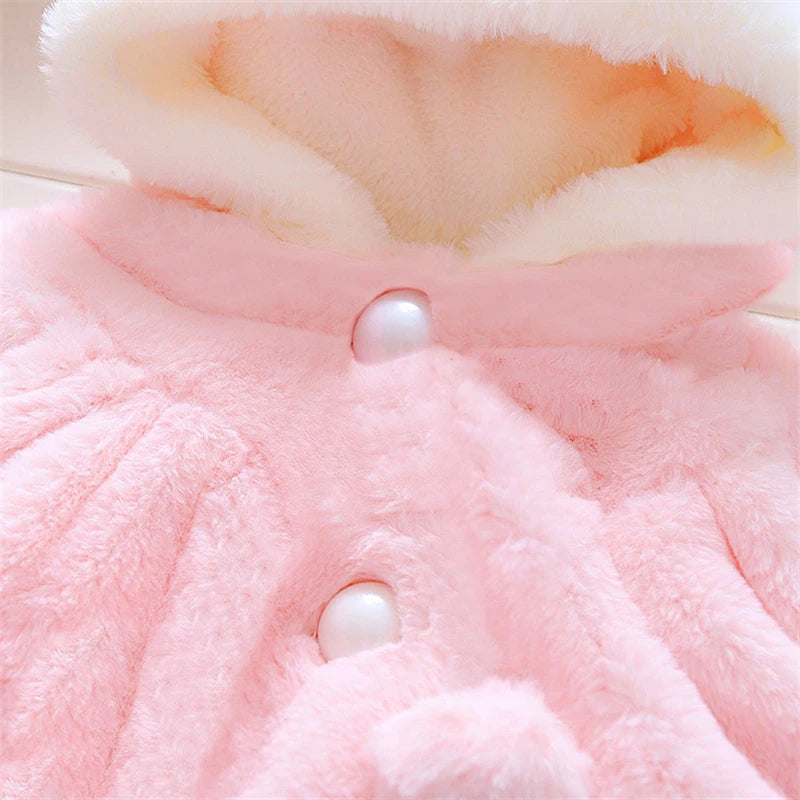 TaraStore🅣🅢 Baby Girls Baby Rabbit Ears Wool Sweater