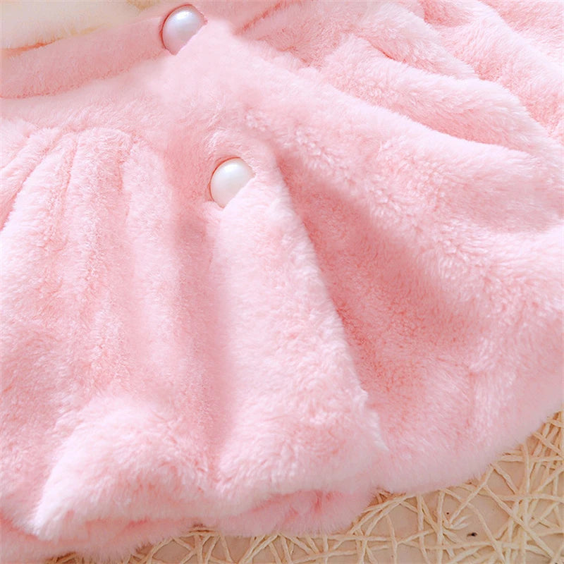 TaraStore🅣🅢 Baby Girls Baby Rabbit Ears Wool Sweater