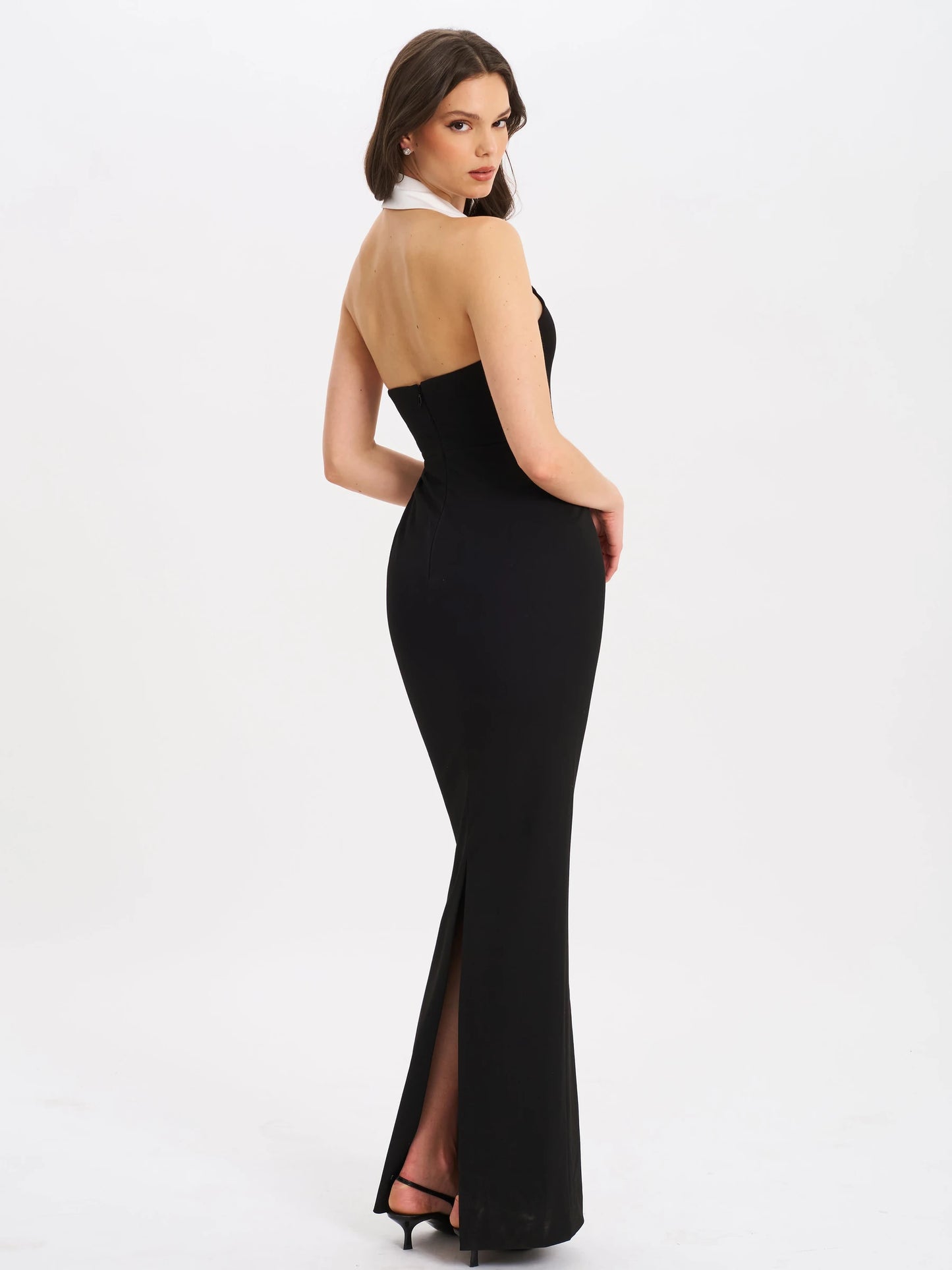 TaraStore🅣🅢 Deep V Backless Long Dress For Women