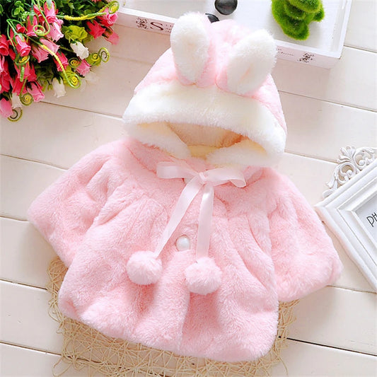 TaraStore🅣🅢 Baby Girls  Baby Rabbit Ears  Wool Sweater